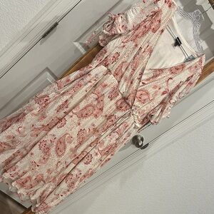 Torrid Pink Paisley dress